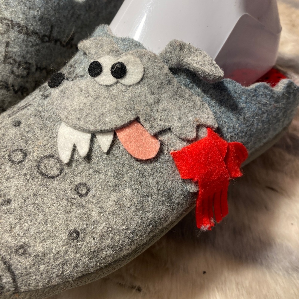 Flexus‎ by Spring Step Little Red Riding Hood Wool Fairy Tale Slippers Size 38 - Picture 4 of 11